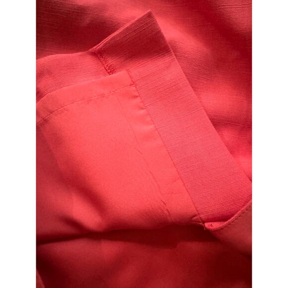 LOFT | Cotton-Blend Coral Button-Detail Pencil Skirt | Size 4 - Picture 5 of 7